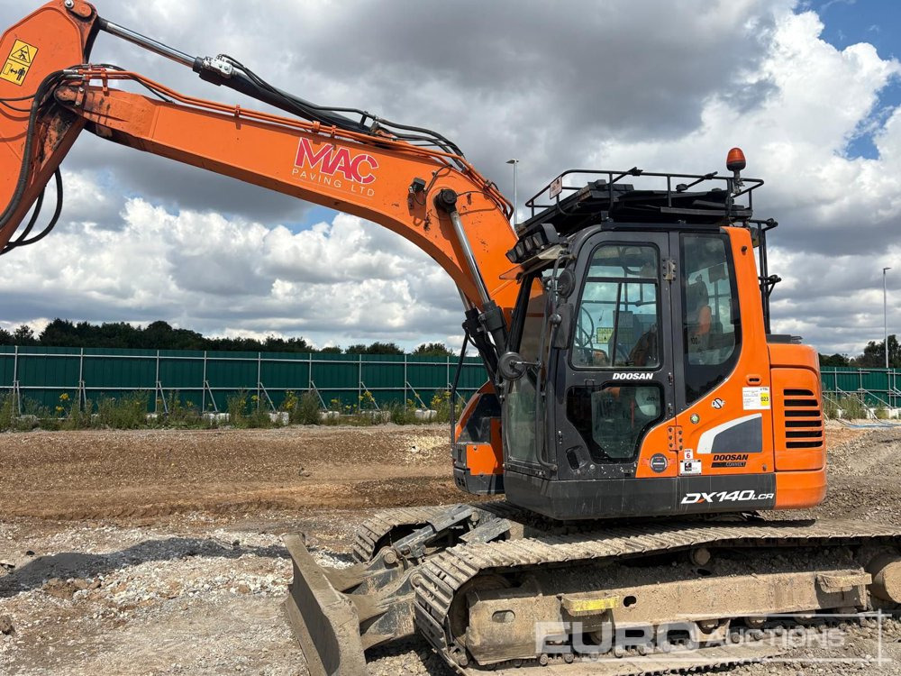 2021 Doosan DX140LCR - Rupsgraafmachine: afbeelding 1 2021 Doosan DX140LCR - Rupsgraafmachine: afbeelding 1