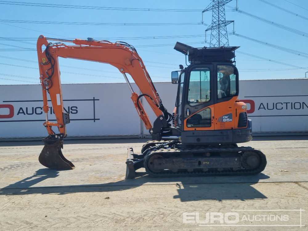 2021 Doosan DX85R-3 - Minigraafmachine: afbeelding 2 2021 Doosan DX85R-3 - Minigraafmachine: afbeelding 2