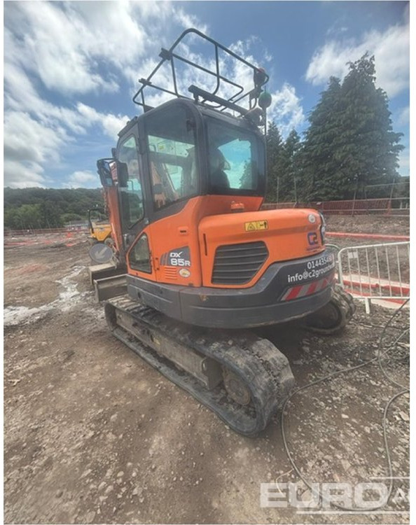2021 Doosan DX85R-3 - Minigraafmachine: afbeelding 4 2021 Doosan DX85R-3 - Minigraafmachine: afbeelding 4