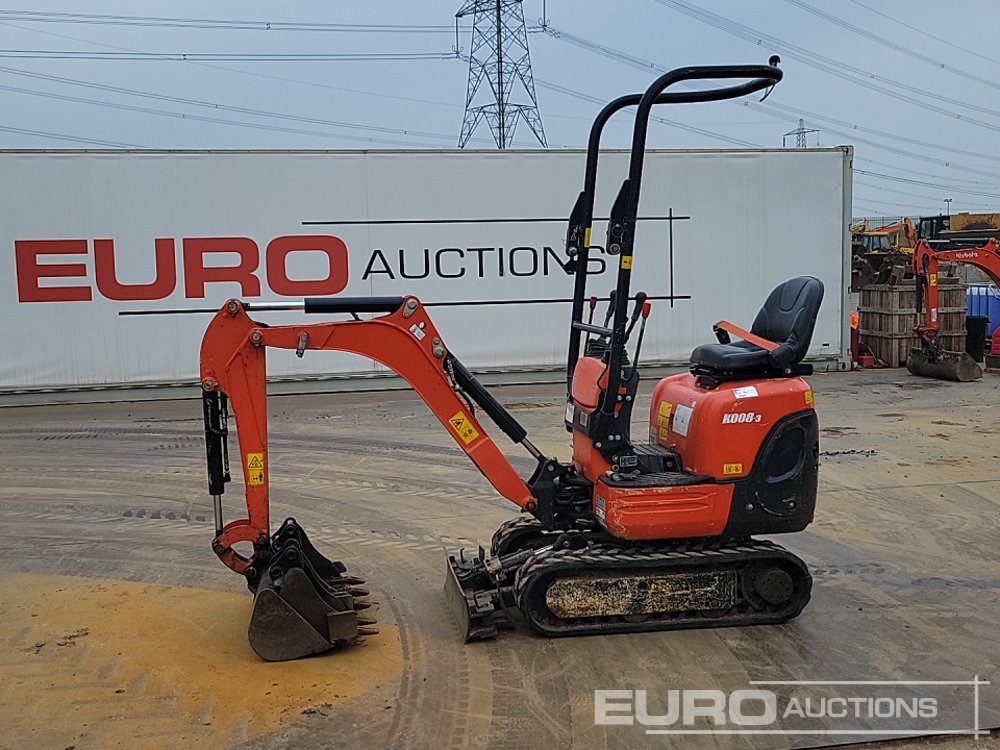 2021 Kubota K008-3 - Minigraafmachine: afbeelding 2 2021 Kubota K008-3 - Minigraafmachine: afbeelding 2