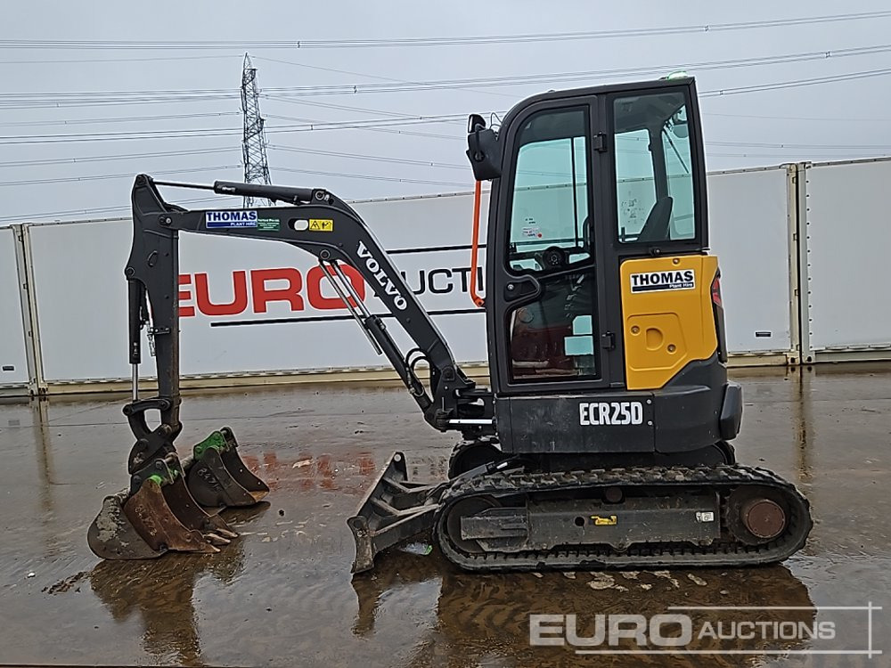 2021 Volvo ECR25D - Minigraafmachine: afbeelding 3 2021 Volvo ECR25D - Minigraafmachine: afbeelding 3