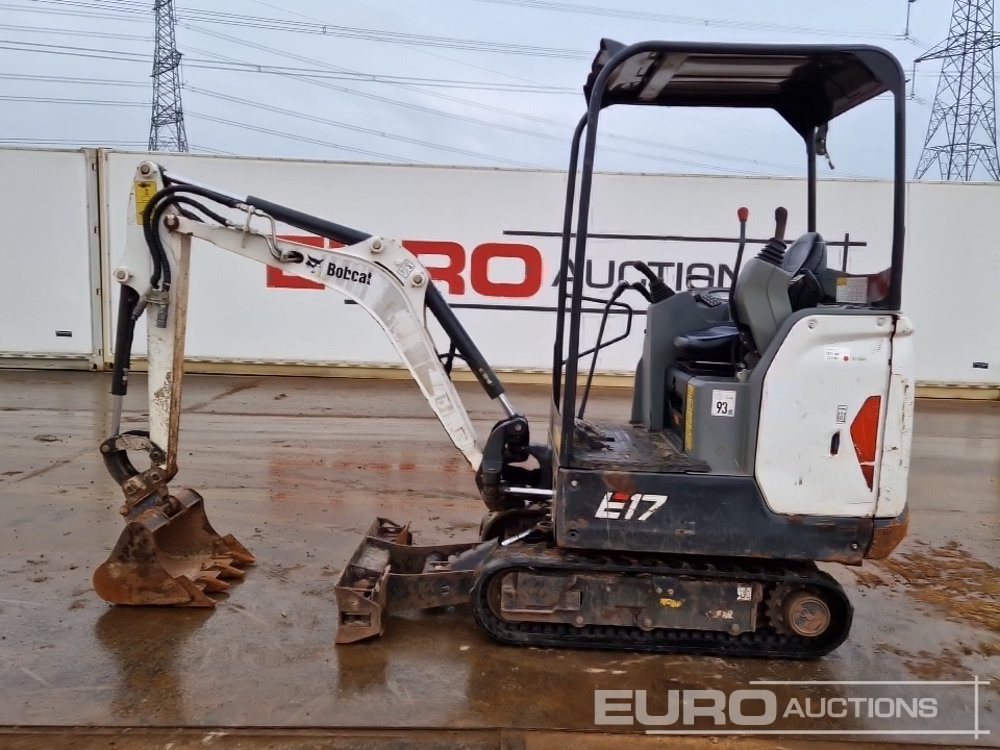 2022 Bobcat E17 - Minigraafmachine: afbeelding 2 2022 Bobcat E17 - Minigraafmachine: afbeelding 2