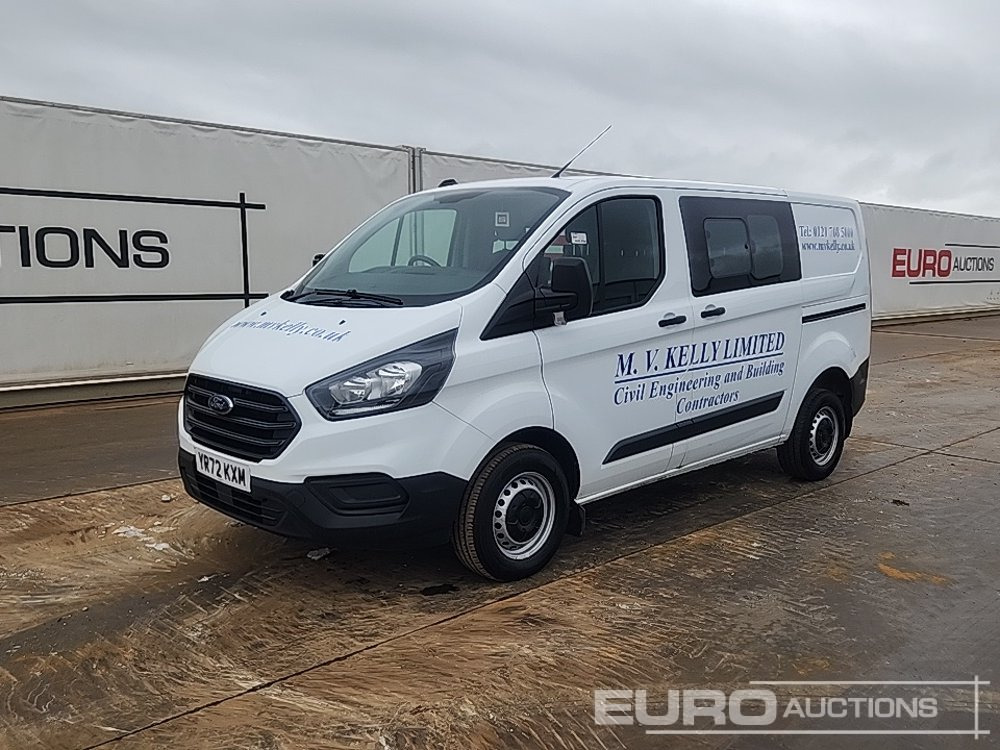 2022 Ford Transit Custom 300 - Bestelwagen met dubbele cabine: afbeelding 1 2022 Ford Transit Custom 300 - Bestelwagen met dubbele cabine: afbeelding 1