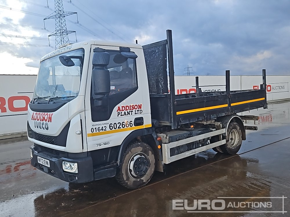 2022 Iveco Euro Cargo 75-160 - Kipper vrachtwagen: afbeelding 1 2022 Iveco Euro Cargo 75-160 - Kipper vrachtwagen: afbeelding 1