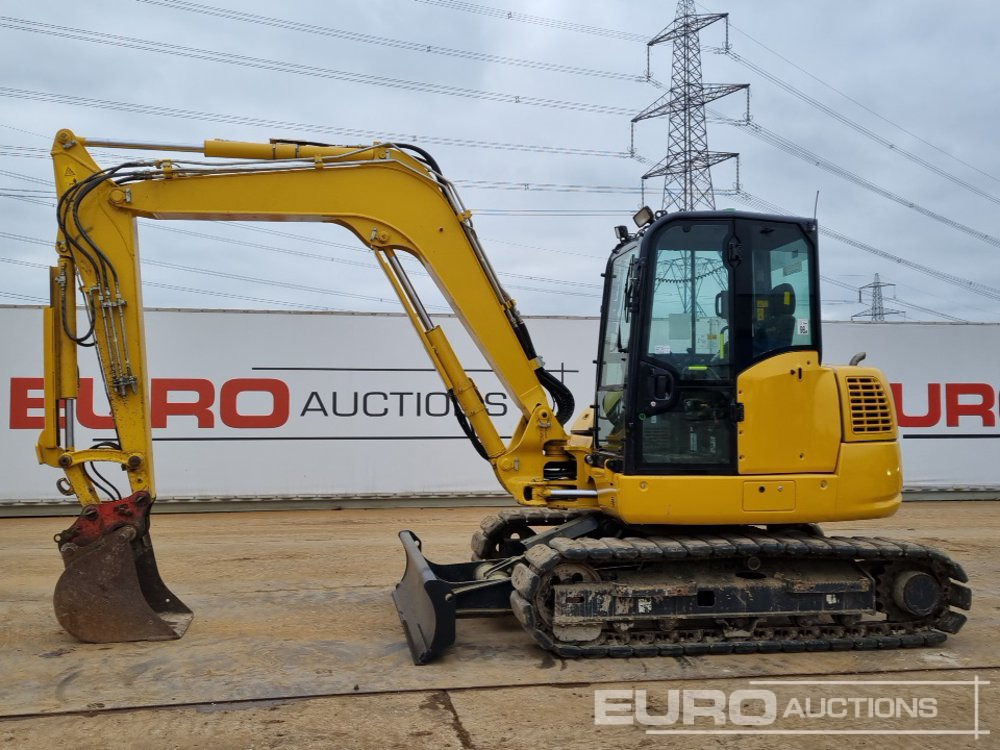 2022 Komatsu PC80MR-5 - Minigraafmachine: afbeelding 2 2022 Komatsu PC80MR-5 - Minigraafmachine: afbeelding 2
