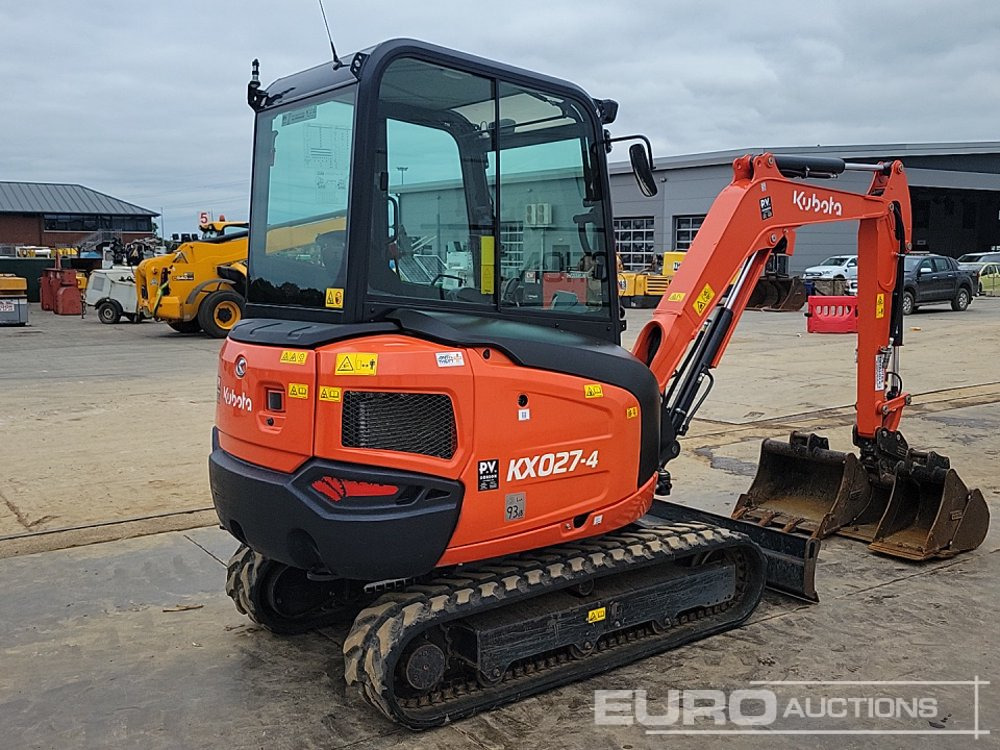 2022 Kubota KX027-4 - Minigraafmachine: afbeelding 5 2022 Kubota KX027-4 - Minigraafmachine: afbeelding 5