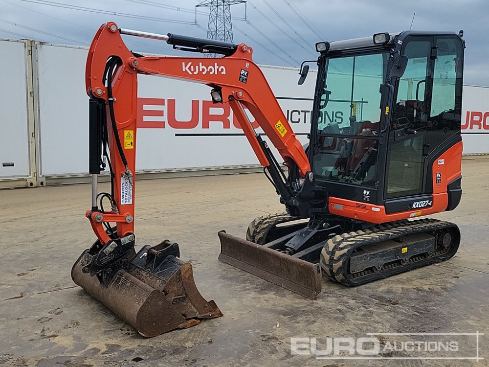 2022 Kubota KX027-4 - Minigraafmachine: afbeelding 1 2022 Kubota KX027-4 - Minigraafmachine: afbeelding 1