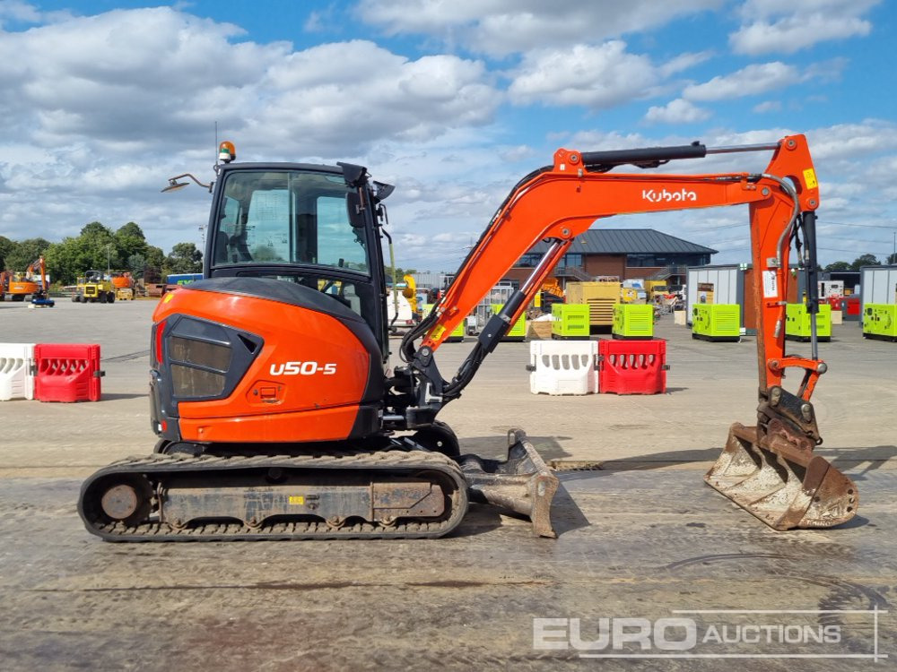 Minigraafmachine 2022 Kubota U50-5: afbeelding 6
