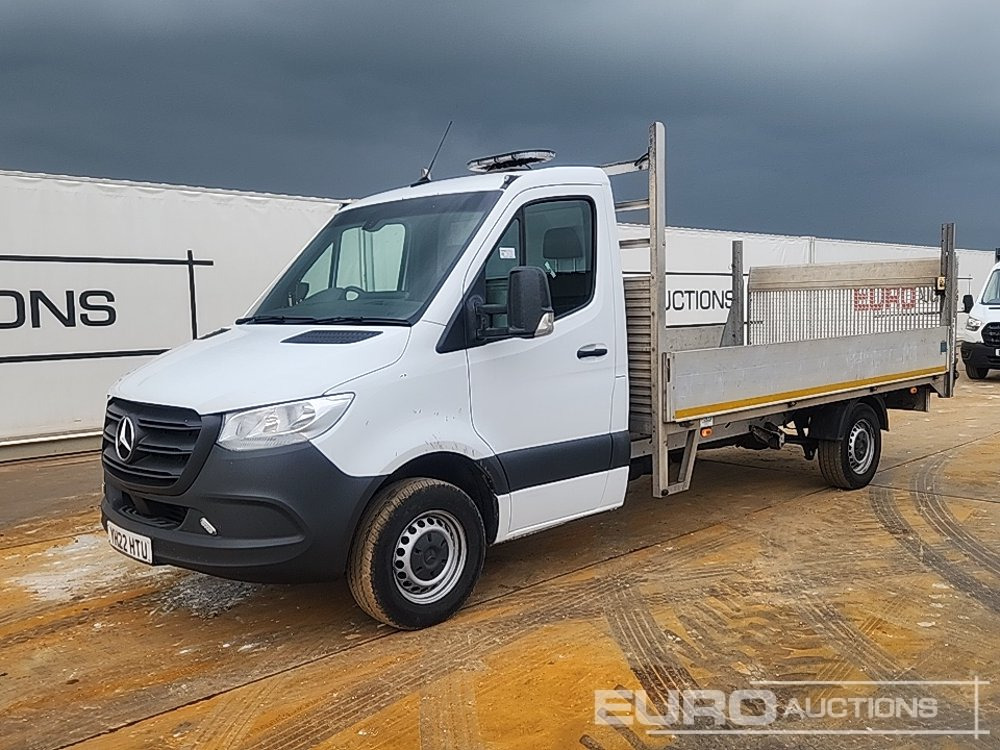 2022 Mercedes Benz Sprinter - Bestelwagen open laadbak: afbeelding 1 2022 Mercedes Benz Sprinter - Bestelwagen open laadbak: afbeelding 1