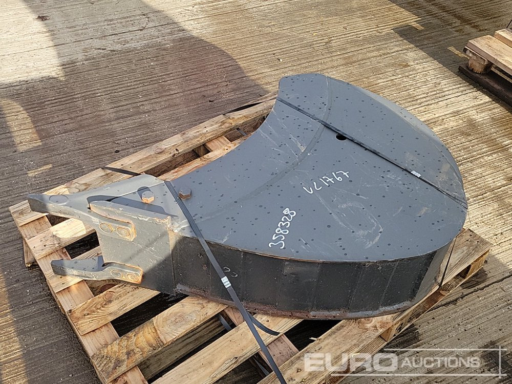 2022 Miller 12" Scoop Bucket 50mm Pin to suit 6-8 Ton Excavator - Bak: afbeelding 2 2022 Miller 12" Scoop Bucket 50mm Pin to suit 6-8 Ton Excavator - Bak: afbeelding 2