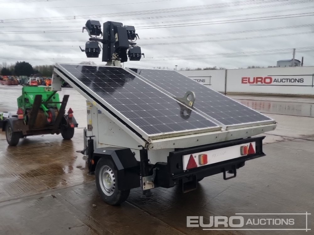 2022 Trime X-Solar Single Axle Solar Powered LED Lighting Tower - Lichtmast: afbeelding 3 2022 Trime X-Solar Single Axle Solar Powered LED Lighting Tower - Lichtmast: afbeelding 3