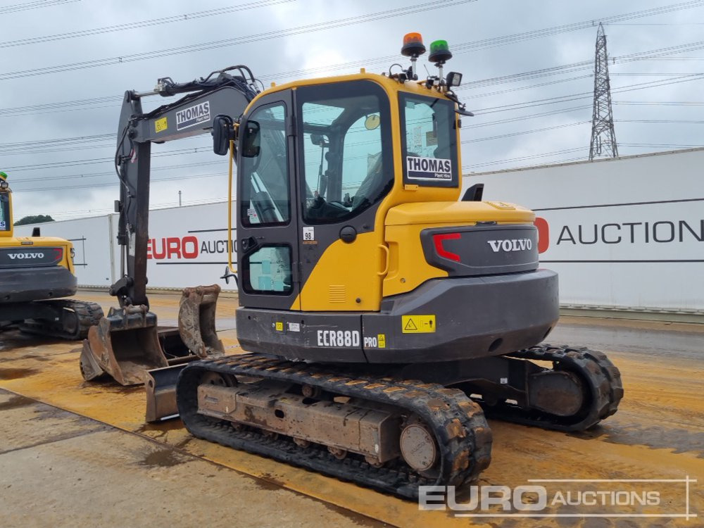 2022 Volvo ECR88D - Minigraafmachine: afbeelding 3 2022 Volvo ECR88D - Minigraafmachine: afbeelding 3