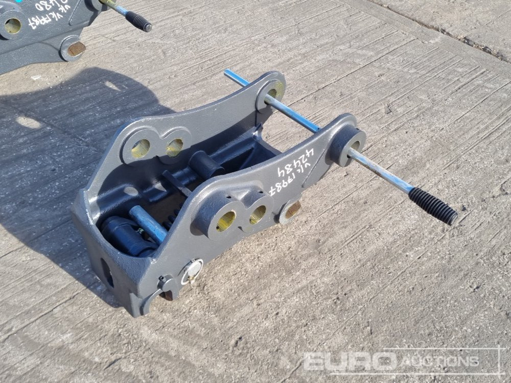 2023 Manual QH 45mm Pin to suit 4-6 Ton Excavator - Snelwissel: afbeelding 1 2023 Manual QH 45mm Pin to suit 4-6 Ton Excavator - Snelwissel: afbeelding 1