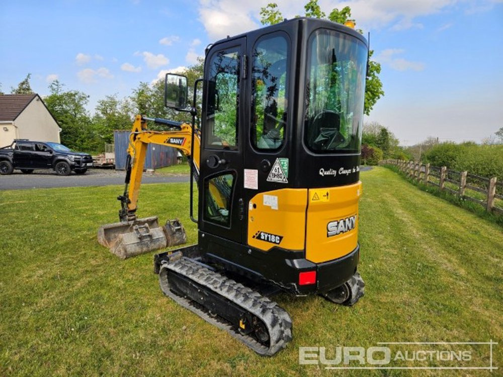 2023 Sany SY18C - Minigraafmachine: afbeelding 3 2023 Sany SY18C - Minigraafmachine: afbeelding 3