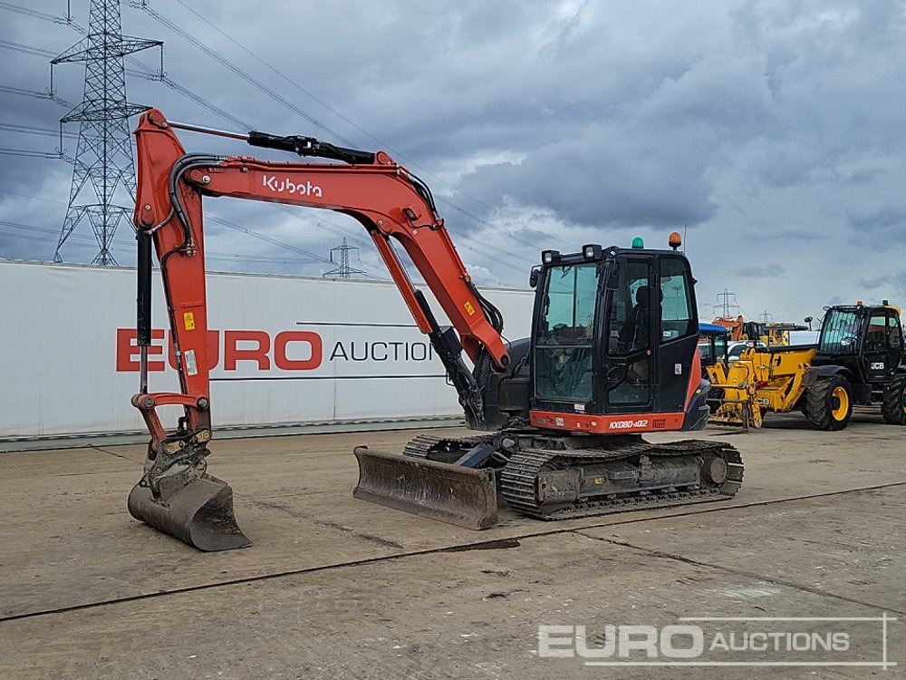 2024 Kubota KX080-4A2 - Minigraafmachine: afbeelding 1 2024 Kubota KX080-4A2 - Minigraafmachine: afbeelding 1