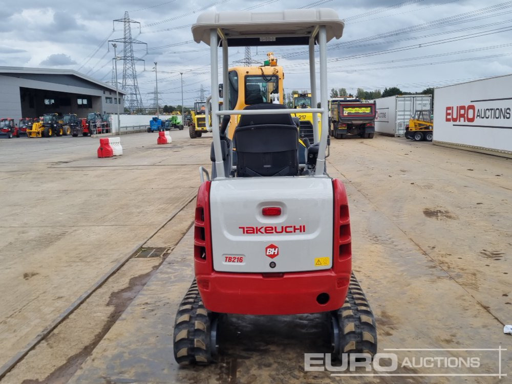 2024 Takeuchi TB216 - Minigraafmachine: afbeelding 4 2024 Takeuchi TB216 - Minigraafmachine: afbeelding 4