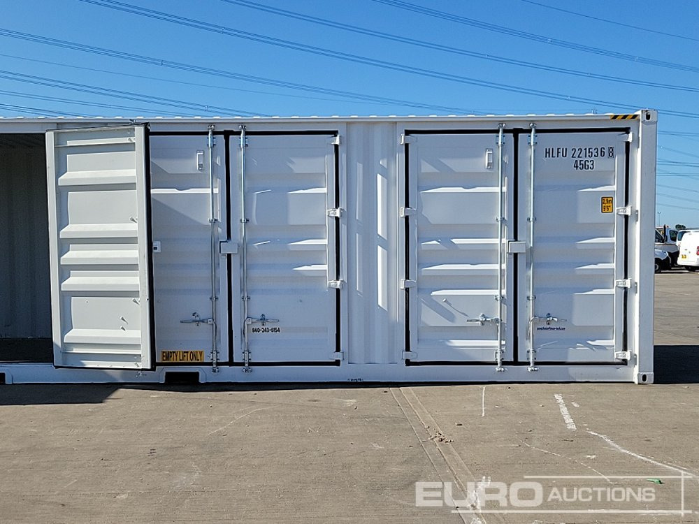 2025 40' x 8' HC Container, 4 Side Doors, 1 End Door(Cannot Be Reconsigned) - Zeecontainer: afbeelding 3 2025 40' x 8' HC Container, 4 Side Doors, 1 End Door(Cannot Be Reconsigned) - Zeecontainer: afbeelding 3