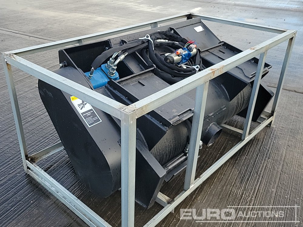 2025 Hydraulic Concrete Mixing Bucket to suit Skidsteer Loader - Bak: afbeelding 3 2025 Hydraulic Concrete Mixing Bucket to suit Skidsteer Loader - Bak: afbeelding 3