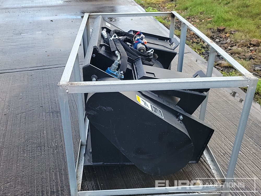 2025 Hydraulic Concrete Mixing Bucket to suit Skidsteer Loader - Bak: afbeelding 2 2025 Hydraulic Concrete Mixing Bucket to suit Skidsteer Loader - Bak: afbeelding 2