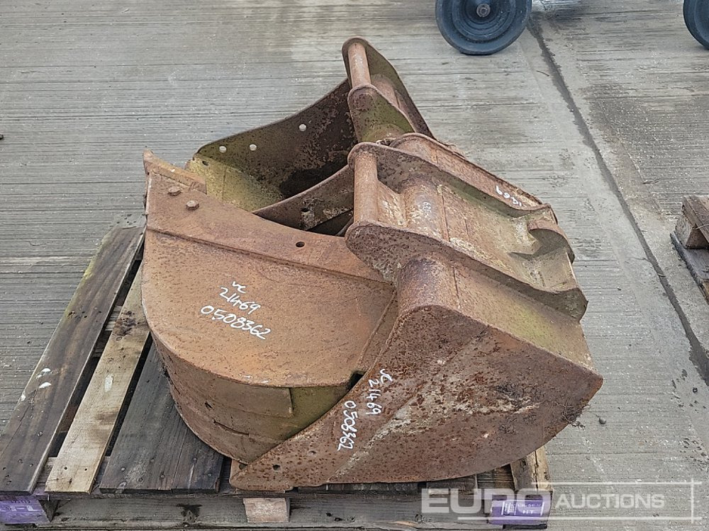 22", 18", 12" Digging Bucket to suit Dedicated Quick Hitch - Bak: afbeelding 2 22", 18", 12" Digging Bucket to suit Dedicated Quick Hitch - Bak: afbeelding 2