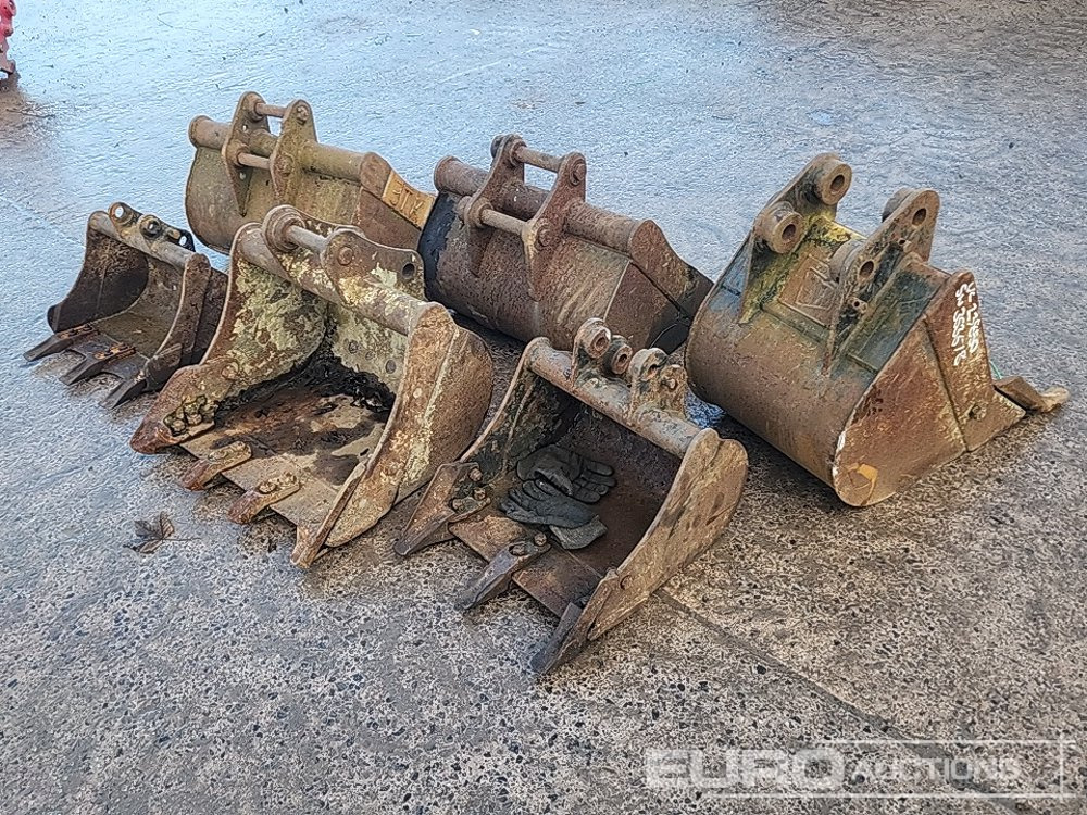 24", 18" Digging Buckets to suit Mini Excavator (6 of) - Bak: afbeelding 2 24", 18" Digging Buckets to suit Mini Excavator (6 of) - Bak: afbeelding 2