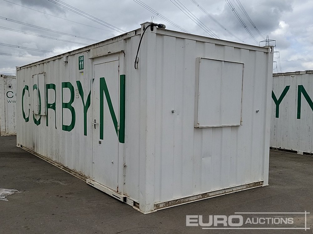 24' x 8' Office Container (Cannot Be Reconsigned) - Zeecontainer: afbeelding 3 24' x 8' Office Container (Cannot Be Reconsigned) - Zeecontainer: afbeelding 3