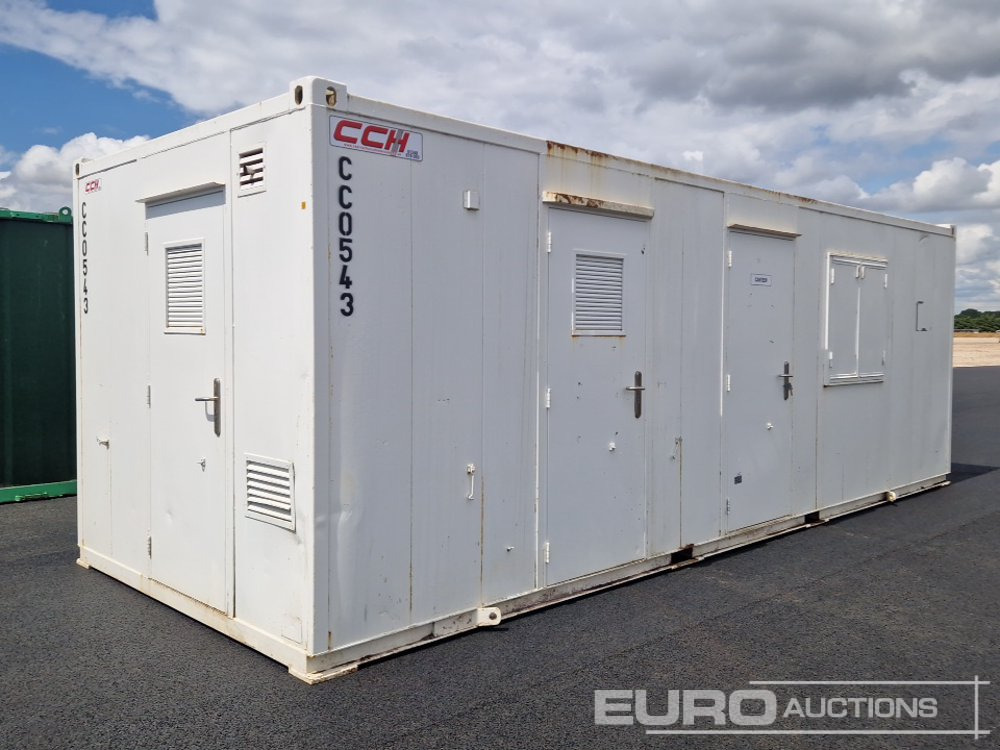 24' x 9' Welfare Unit, 6kVA Generator (Cannot Be Reconsigned) - Zeecontainer: afbeelding 1 24' x 9' Welfare Unit, 6kVA Generator (Cannot Be Reconsigned) - Zeecontainer: afbeelding 1