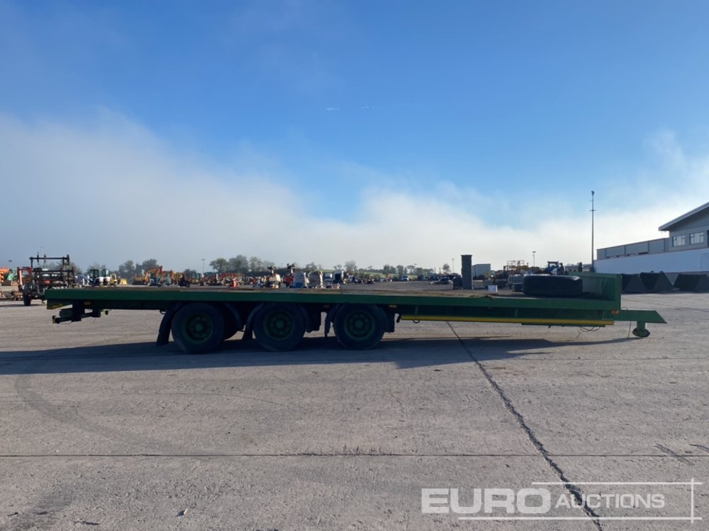30' Tri Axle Flat Trailer - Landbouwaanhanger: afbeelding 5 30' Tri Axle Flat Trailer - Landbouwaanhanger: afbeelding 5