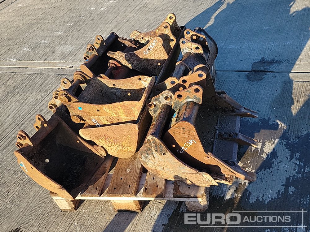 36" Ditching, 24", 18, 18", 18", 12", 12", 12", 10" Digging Bucket 30-35mm Pin to suit Mini Excavator - Bak: afbeelding 2 36" Ditching, 24", 18, 18", 18", 12", 12", 12", 10" Digging Bucket 30-35mm Pin to suit Mini Excavator - Bak: afbeelding 2