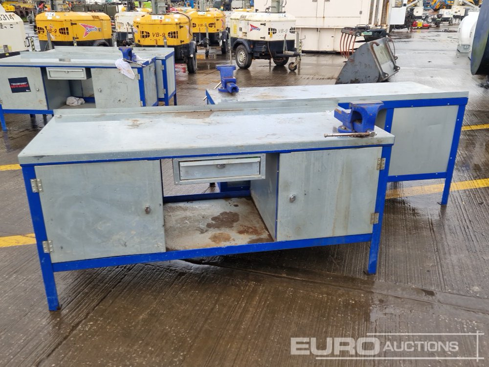 6' Work Bench, Vice (2 of) - Bouwmaterieel: afbeelding 2 6' Work Bench, Vice (2 of) - Bouwmaterieel: afbeelding 2