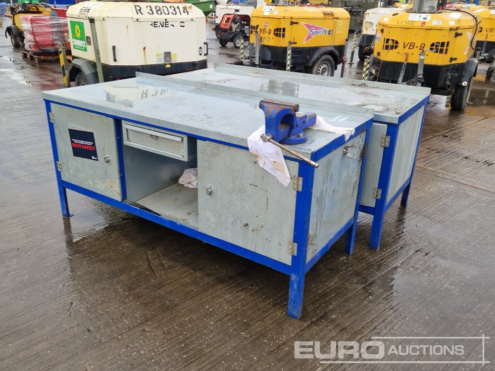6' Work Bench, Vice & 6' Work Bench - Bouwmaterieel: afbeelding 3 6' Work Bench, Vice & 6' Work Bench - Bouwmaterieel: afbeelding 3