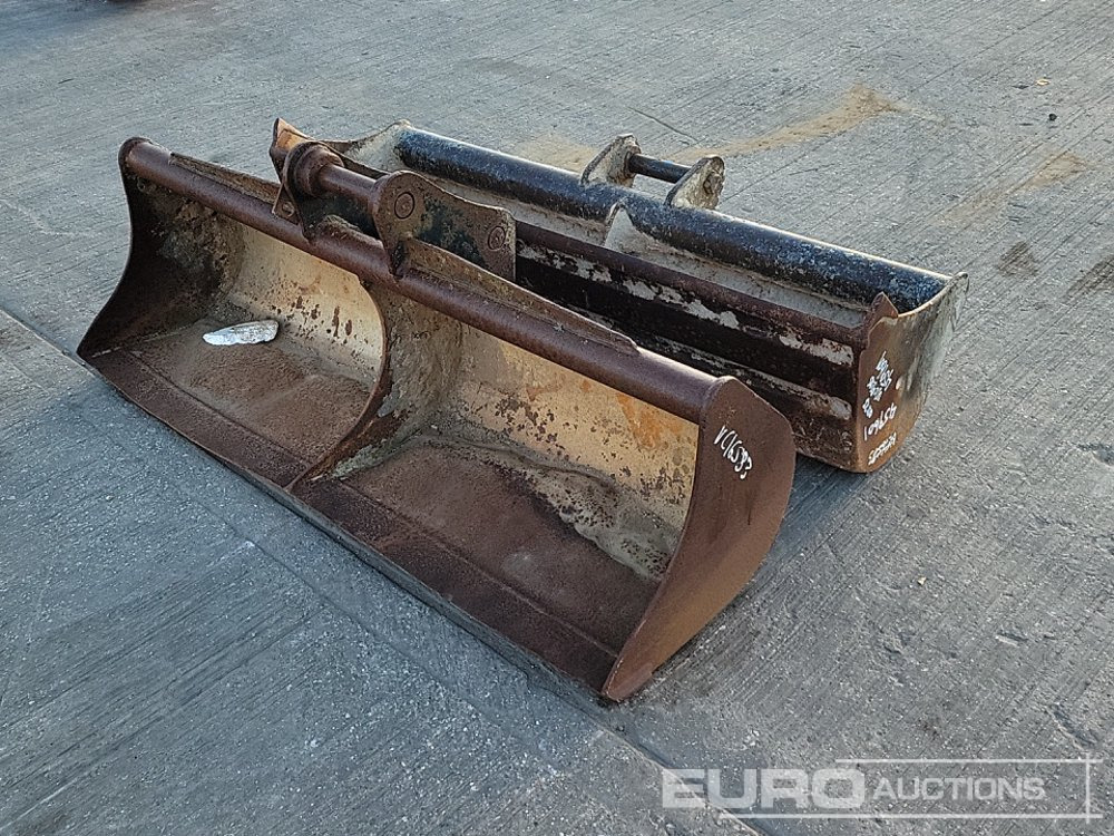 60", 60" Ditching Bucket 45mm Pin to suit 4-6 Ton Excavator - Bak: afbeelding 1 60", 60" Ditching Bucket 45mm Pin to suit 4-6 Ton Excavator - Bak: afbeelding 1
