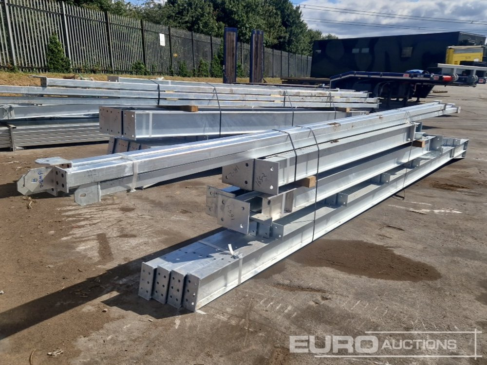 60' x 25' x 14' Galvanised Steel Frame Building - Wooncontainer: afbeelding 1 60' x 25' x 14' Galvanised Steel Frame Building - Wooncontainer: afbeelding 1