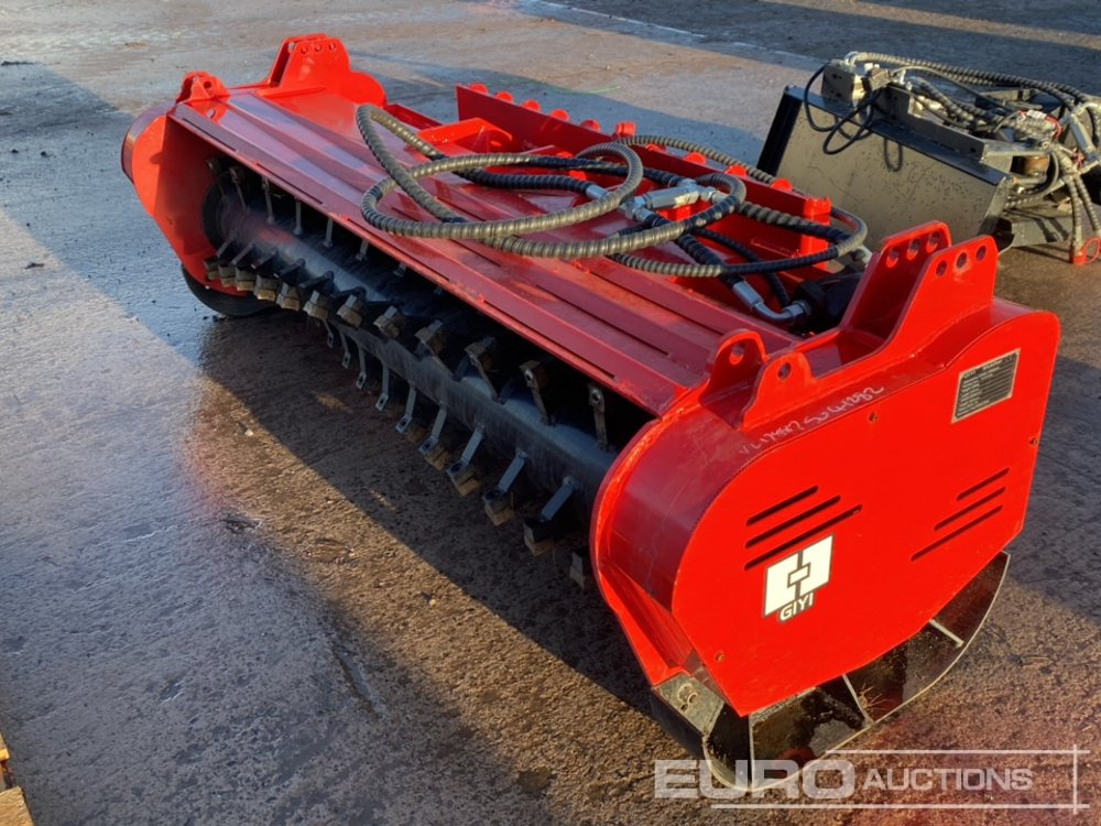 2024 GIYI Hydraulic Mulcher to suit Skidsteer Loader - Aanbouwdeel voor Graafmachine: afbeelding 2 2024 GIYI Hydraulic Mulcher to suit Skidsteer Loader - Aanbouwdeel voor Graafmachine: afbeelding 2