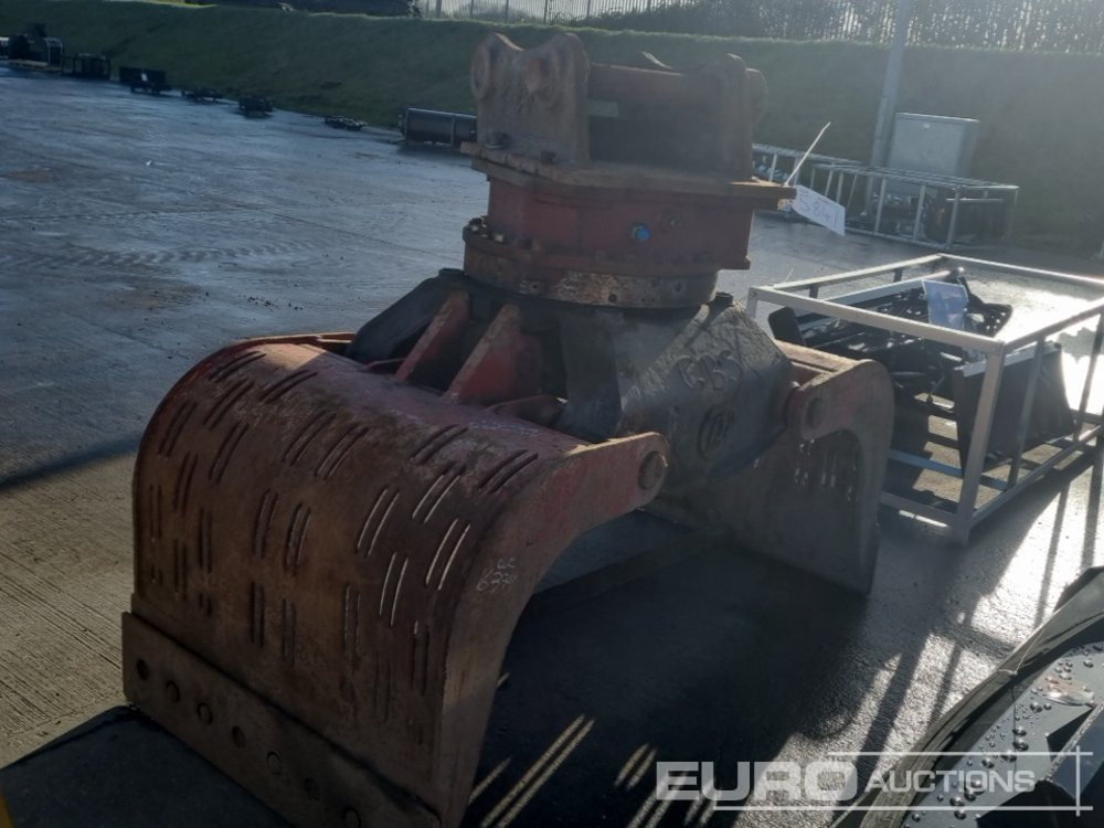 Hydraulic Rotating Selector Grab 90mm Pin to suit 30 Ton Excavator - Aanbouwdeel voor Graafmachine: afbeelding 1 Hydraulic Rotating Selector Grab 90mm Pin to suit 30 Ton Excavator - Aanbouwdeel voor Graafmachine: afbeelding 1