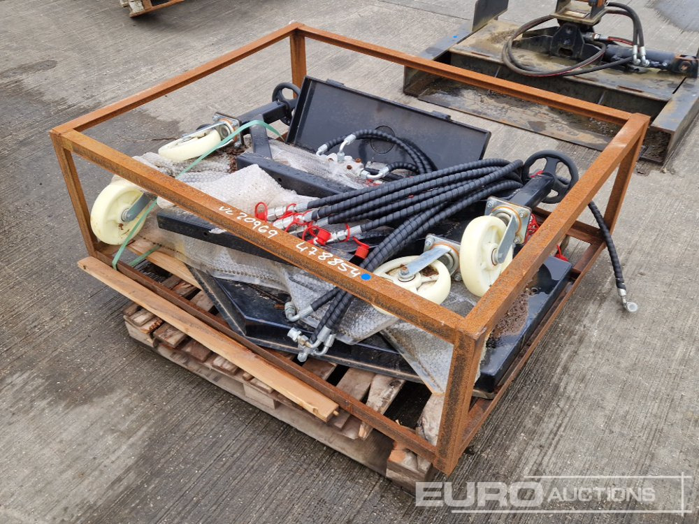 Hydraulic Topper to suit Mini Skidsteer Loader - Aanbouwdeel voor Graafmachine: afbeelding 1 Hydraulic Topper to suit Mini Skidsteer Loader - Aanbouwdeel voor Graafmachine: afbeelding 1