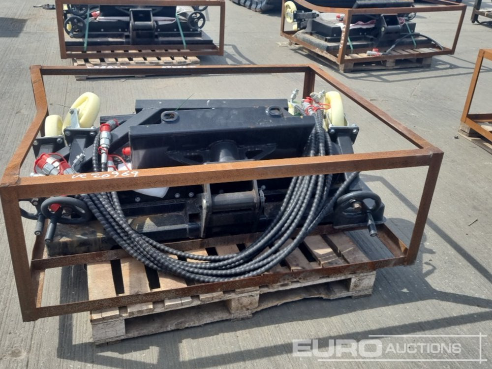 Hydraulic Topper to suit Mini Skidsteer Loader - Aanbouwdeel voor Graafmachine: afbeelding 4 Hydraulic Topper to suit Mini Skidsteer Loader - Aanbouwdeel voor Graafmachine: afbeelding 4