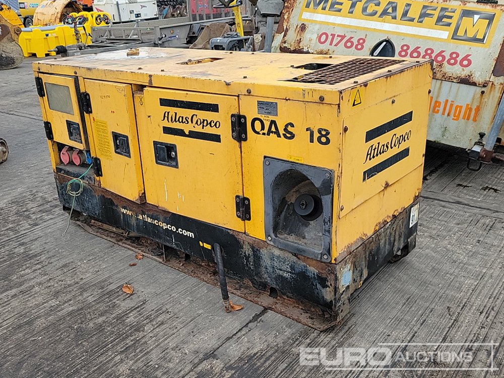 Atlas Copco QAS18 - Industrie generator: afbeelding 1 Atlas Copco QAS18 - Industrie generator: afbeelding 1
