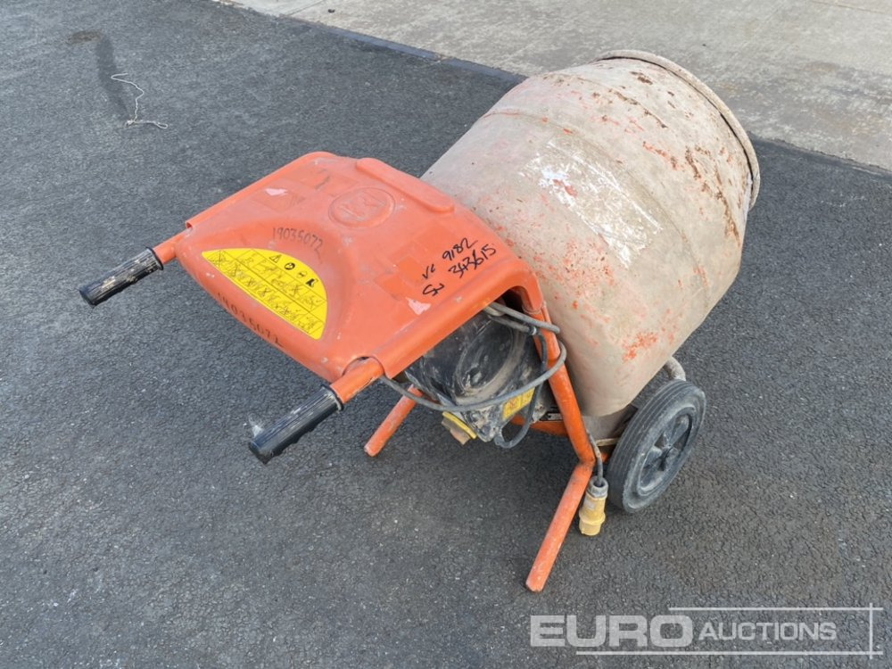 Belle Minimix 150 110 Volt Cement Mixer - Betonmolen: afbeelding 3 Belle Minimix 150 110 Volt Cement Mixer - Betonmolen: afbeelding 3