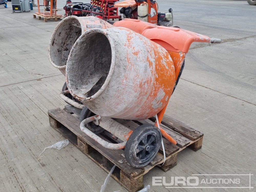 Belle Minimix 150 110Volt Cement Mixer, Altrad Petrol Cement Mixer, Honda Engine - Betonmolen: afbeelding 1 Belle Minimix 150 110Volt Cement Mixer, Altrad Petrol Cement Mixer, Honda Engine - Betonmolen: afbeelding 1