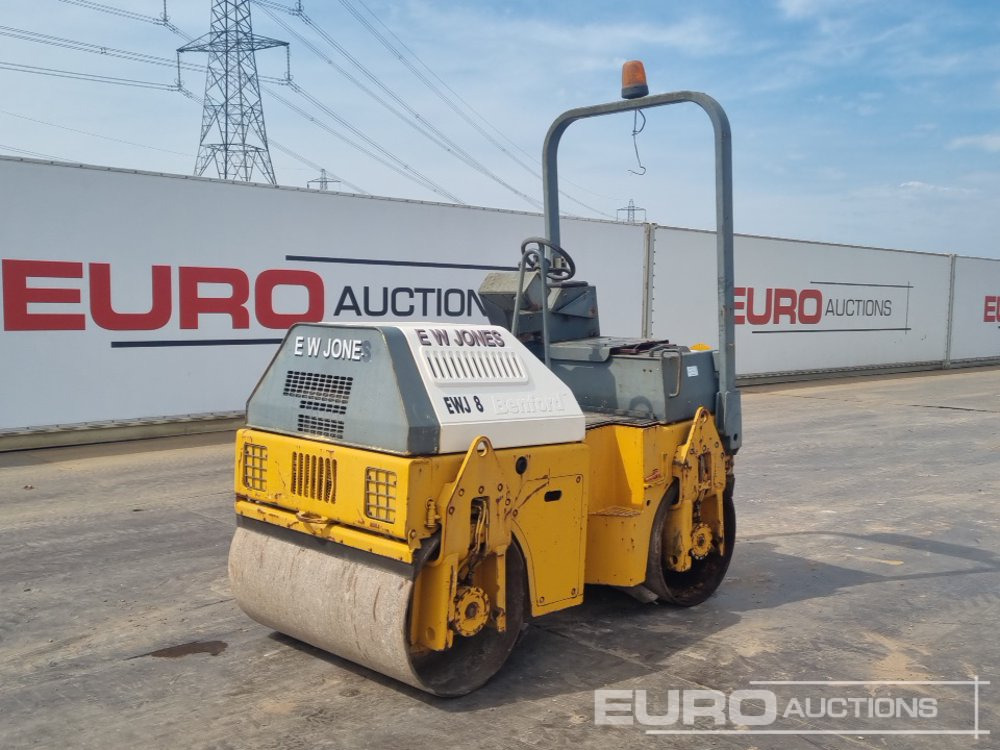 Benford Double Drum Vibrating Roller, Roll Bar - Wals: afbeelding 1 Benford Double Drum Vibrating Roller, Roll Bar - Wals: afbeelding 1