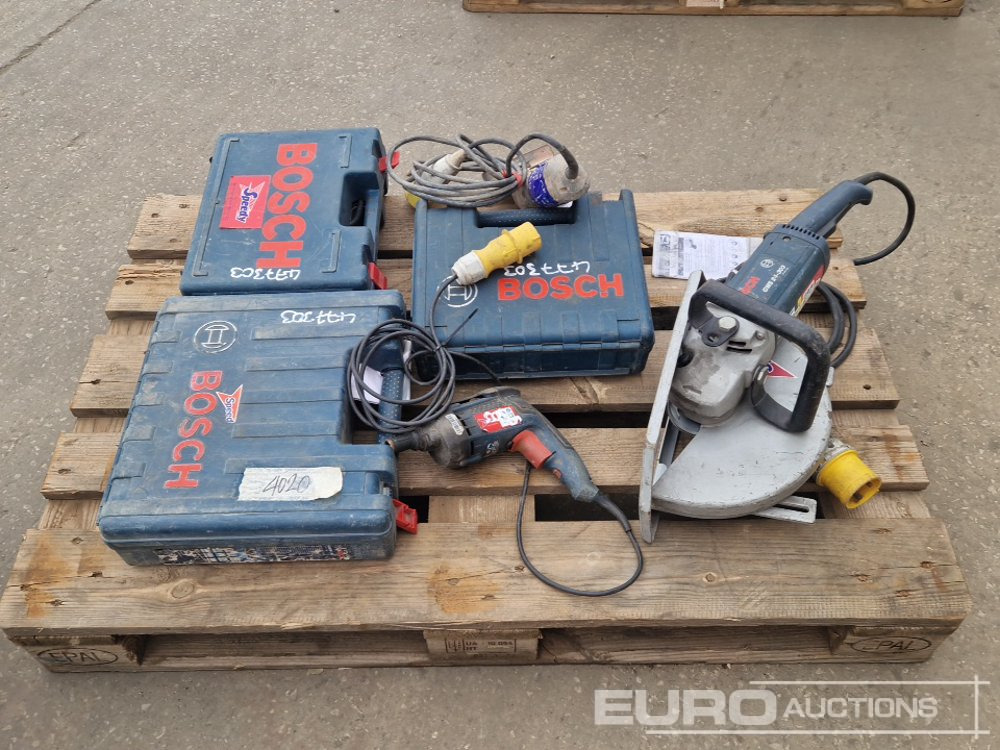 Bosch 110 Volt Grinder (2 of), 110 Volt Screwdriver (3 of), 110 Volt Hammer Drill - Bouwmaterieel: afbeelding 4 Bosch 110 Volt Grinder (2 of), 110 Volt Screwdriver (3 of), 110 Volt Hammer Drill - Bouwmaterieel: afbeelding 4