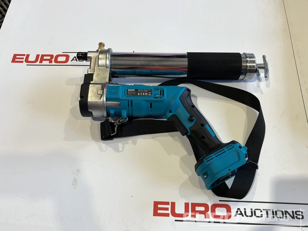 Werkplaats toebehoor Boss 21 Volt Lithium Battery Cordless Grease Gun, 2 Batteries, Charger, Case, Shoulder Strap, Extension Pieces and Fittings: afbeelding 10