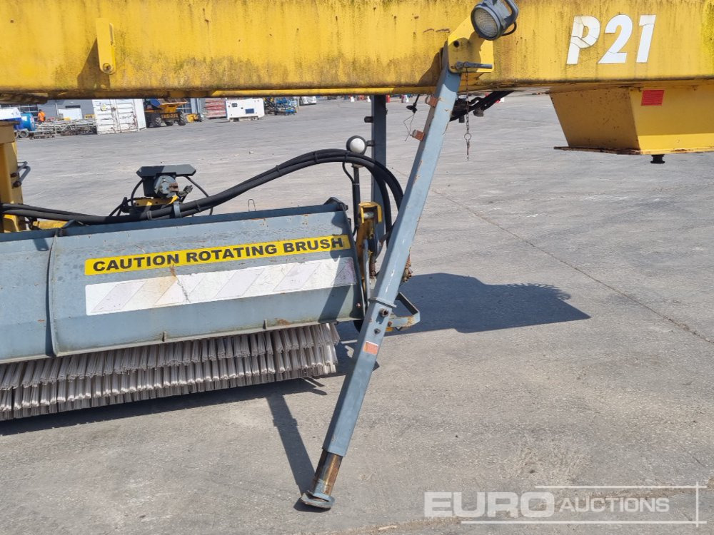 Sneeuwblazer Bucher Schorling P21 Single Axle Runway Sweeper, Snow Clearing Brush, Snow Blower, Dryer: afbeelding 20
