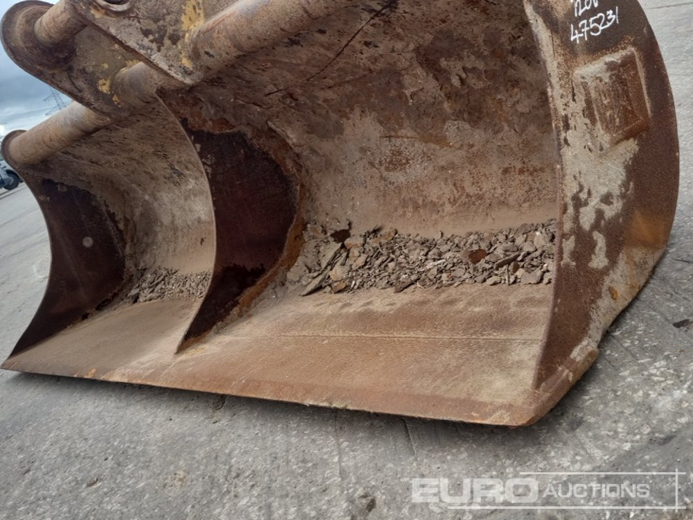 Bak CAT 72" Ditching Bucket 65mm Pin to suit 13 Ton Excavator: afbeelding 9