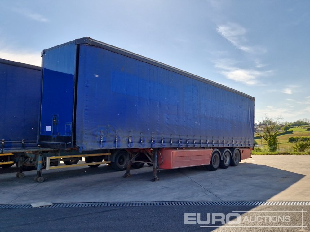 Cartwright 45' Tri Axle Curtainsider Trailer, BPW Axles - Schuifzeiloplegger: afbeelding 1 Cartwright 45' Tri Axle Curtainsider Trailer, BPW Axles - Schuifzeiloplegger: afbeelding 1
