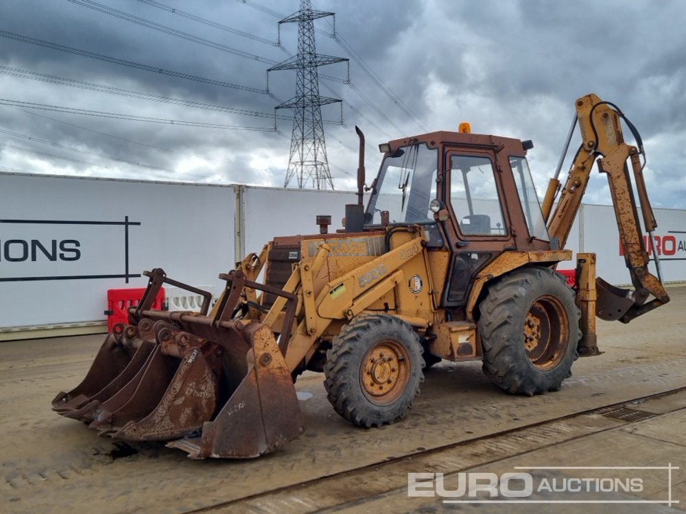Case 580G - Graaflaadmachine: afbeelding 1 Case 580G - Graaflaadmachine: afbeelding 1