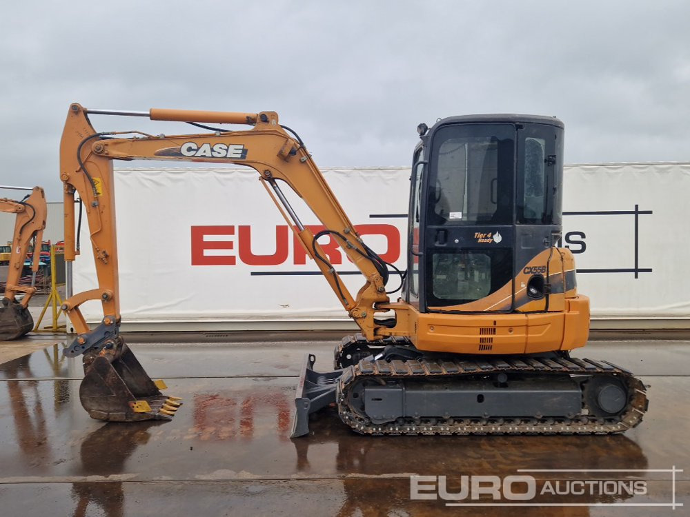 Case CX55B - Minigraafmachine: afbeelding 2 Case CX55B - Minigraafmachine: afbeelding 2