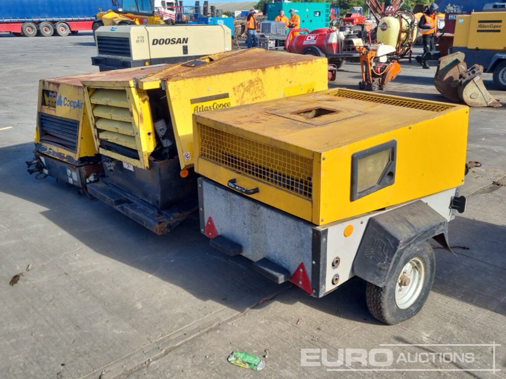 Comp Air Compressor (Engine Missing), Atlas Copco Single Axle Compressor (Engine Missing), Comp Air Single Axle Compressor (Engine Missing) - Luchtcompressor: afbeelding 5 Comp Air Compressor (Engine Missing), Atlas Copco Single Axle Compressor (Engine Missing), Comp Air Single Axle Compressor (Engine Missing) - Luchtcompressor: afbeelding 5