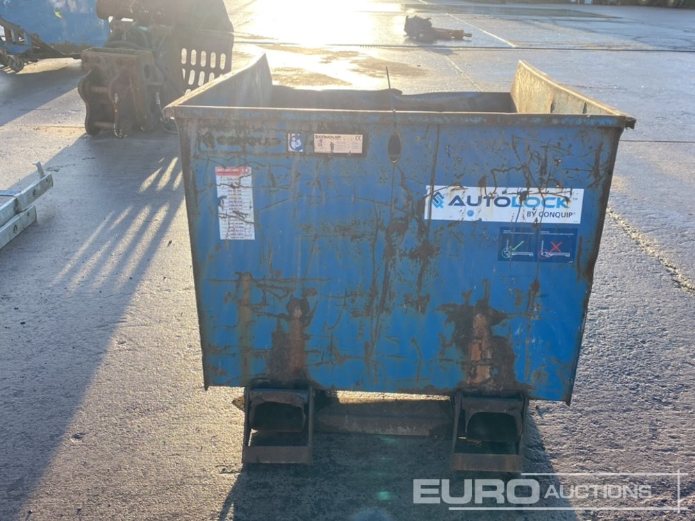 Conquip Tipping Skip to suit Forklift - Kiepbak: afbeelding 3 Conquip Tipping Skip to suit Forklift - Kiepbak: afbeelding 3